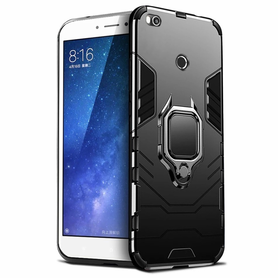 CASE XIAOMI MI MAX 2 IRING CASE ROBOT ARMOR STANDING PHONE