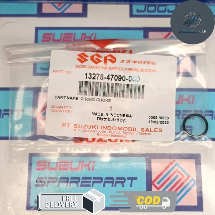 Suzuki Parts 13278-47090-000 Seal Tutup Chuk Choke Karbu Suzuki Smash Titan Ori - Not Specified -p.l