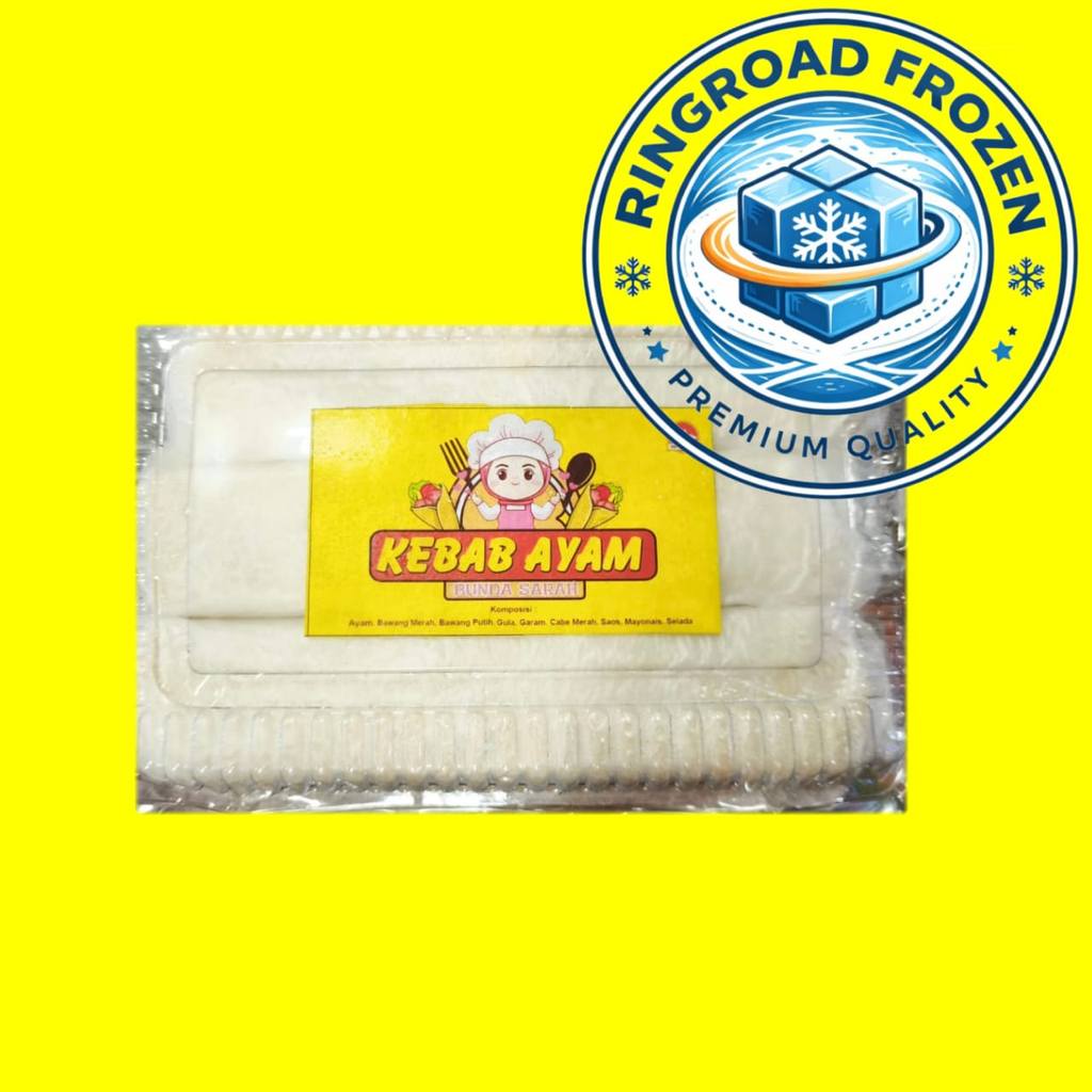 KEBAB FROZEN AYAM BUNDA SARAH 6 PCS