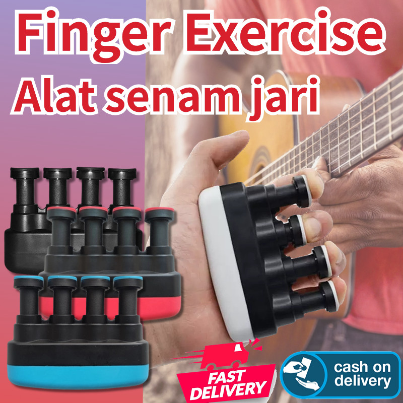 Ready Stock Alat Senam Jari 5LB Finger Exercise Latihan Otot Jari Untuk Gitar Piano Biola Flute Alat