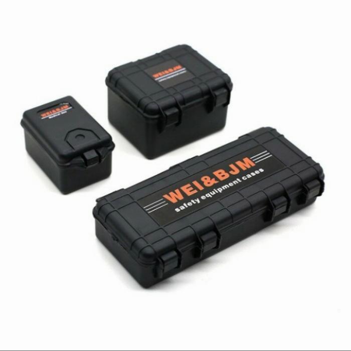 Aksesoris Box Rc adventure axial scx10 Trx-4 Rc4wd Rgt 1/10 - Hitam