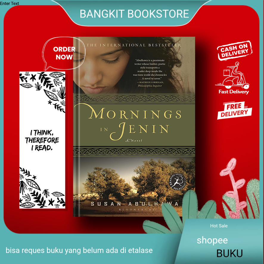 bukuMornings in Jenin by Susan Abulhawa (English)