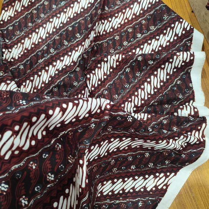 kain batik tulis kombinasi motif parang khas Batik jogja asli