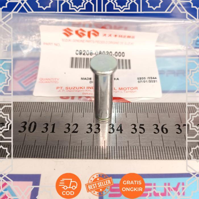 Suzuki Parts 09208-08020-000 Pin Dudukan Footstep Belakang Suzuki Hayate 125 Ori - Not Specified -ec