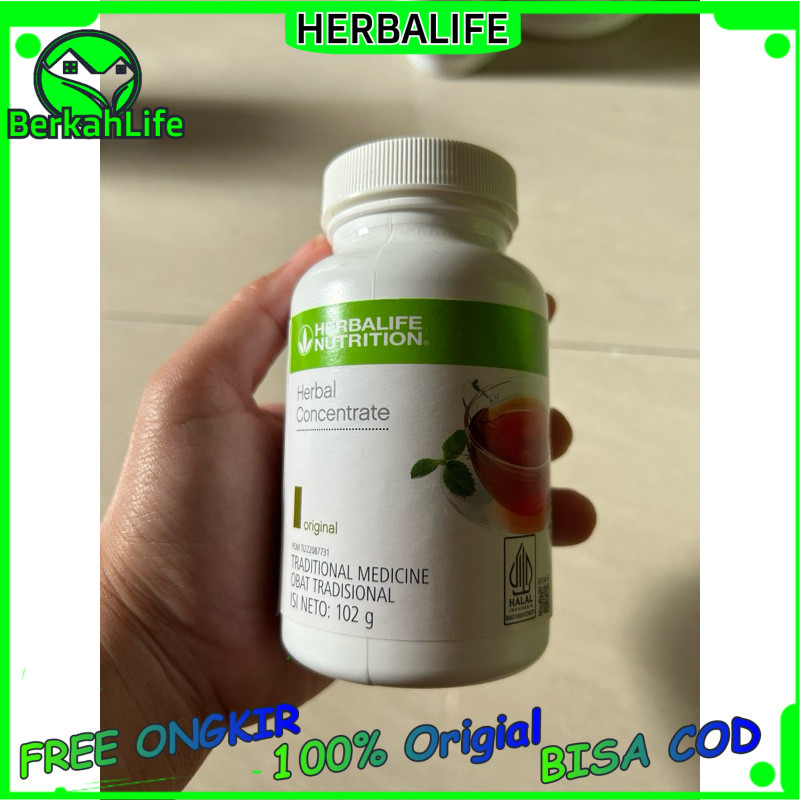 Herbalife Thermo Jentic Original Teh Concrete Teh Termo Pelangsing Paling Cepat Menurunkan Berat Bad