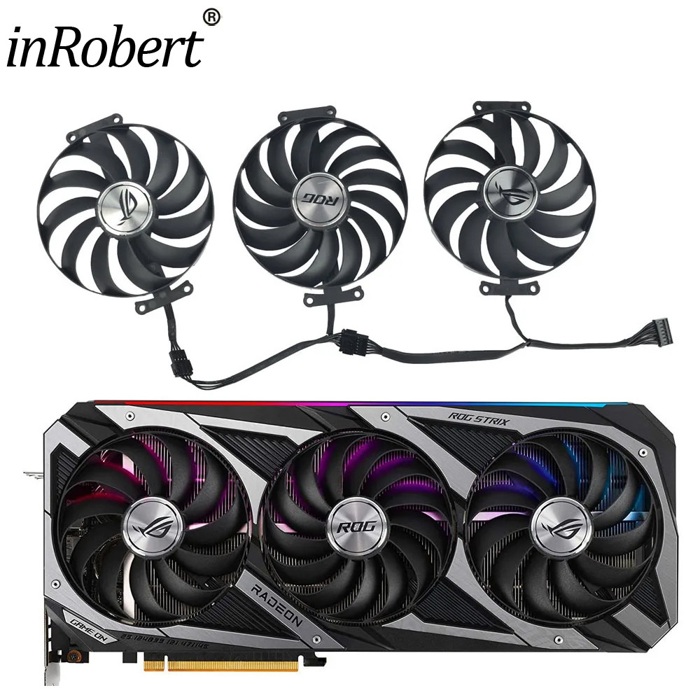 95MM CF1010U12S Graphics Card Fan Reacement For ASUS ROG STRIX RTX 3070 3080 Ti 3090 GAMING GPU Cool