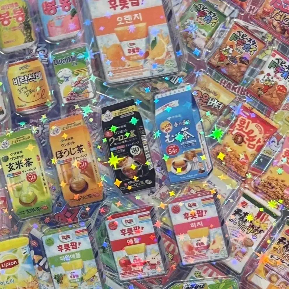 new cute 5pcs Snack Food Packaging Stickers For Phone PET Waterproof Cartoon Scrapbook Sticker Journ