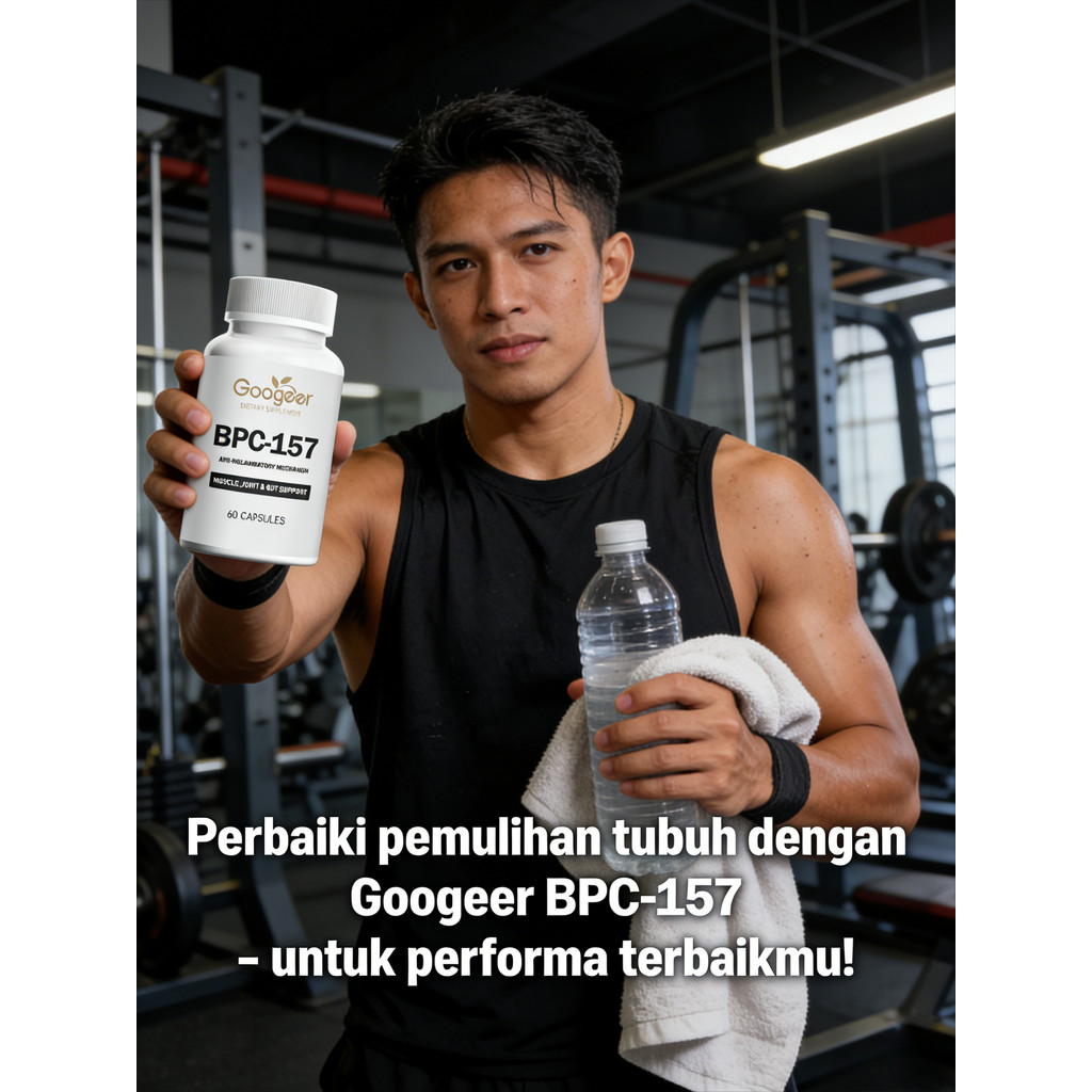 Googgor BPC-157 60 Capsules - Muscle Recovery, Digestive Joints, Anti-Inflammatory CO3129