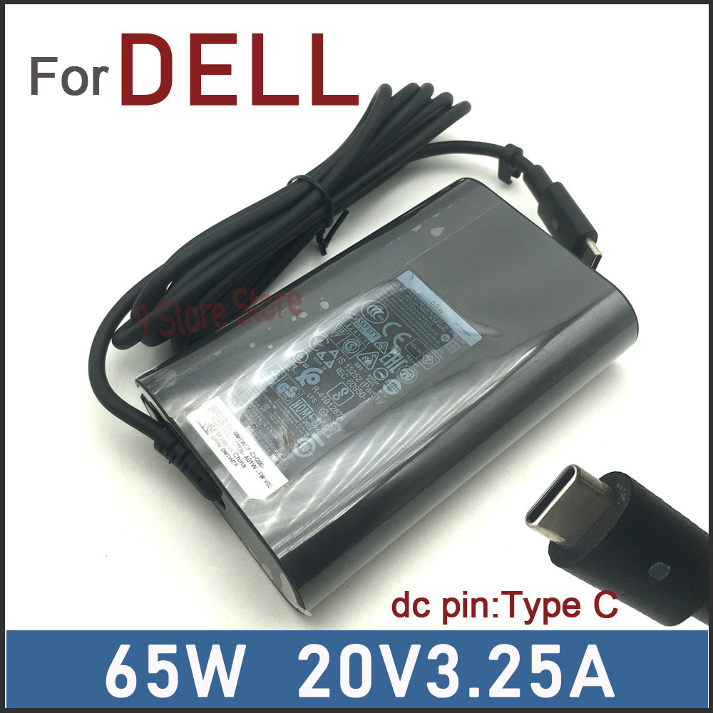 Genuine 65W Type C AC arger For Dell Latitude 9430 3420 3440 3540 5320 5420 5440 5450 7320 7440 HA65