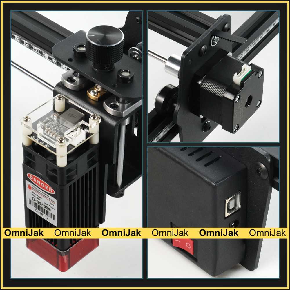 DIY Laser Engraving Machine CNC 2-Axis 445nm - LE400