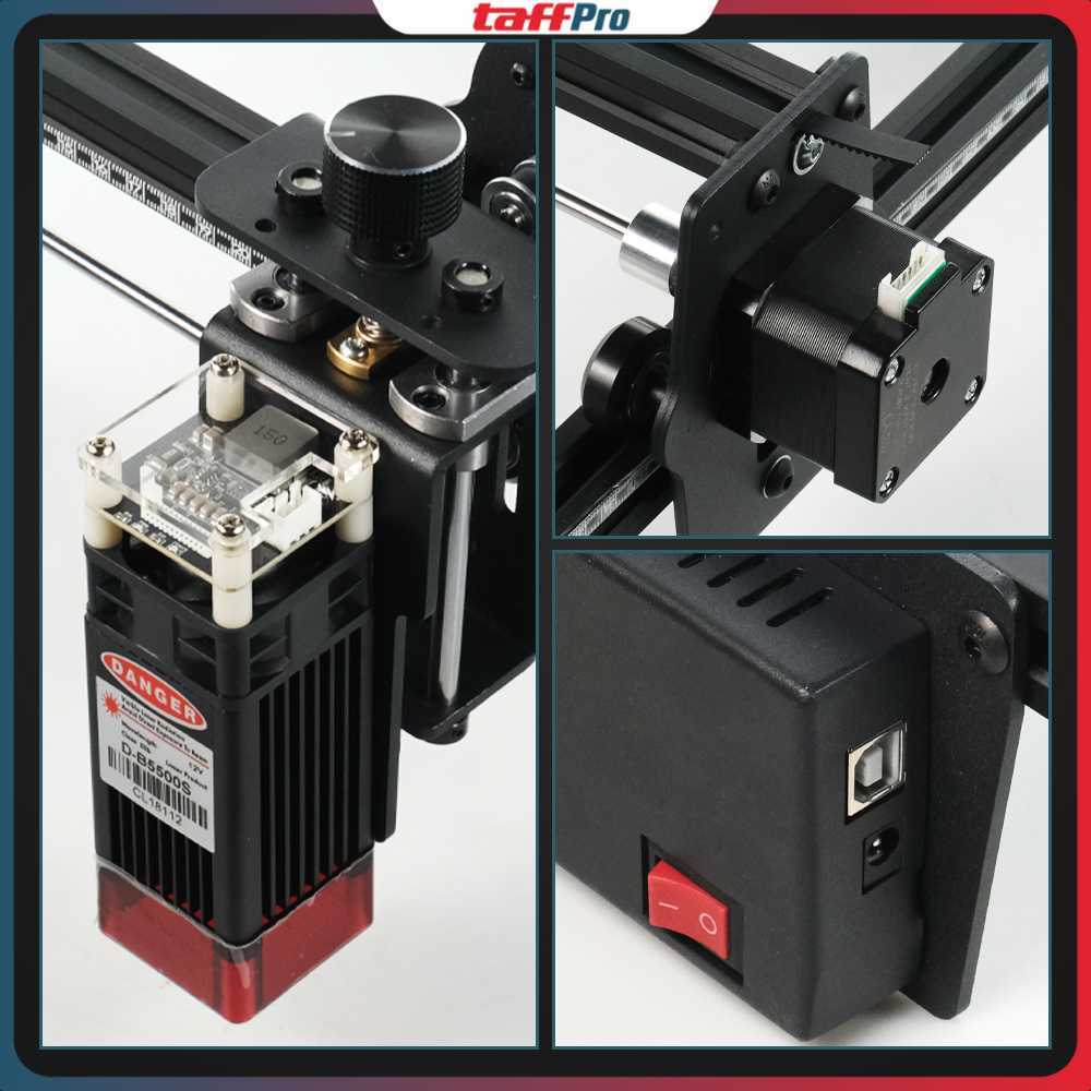 DIY Laser Engraving Machine CNC 2-Axis 445nm - LE400