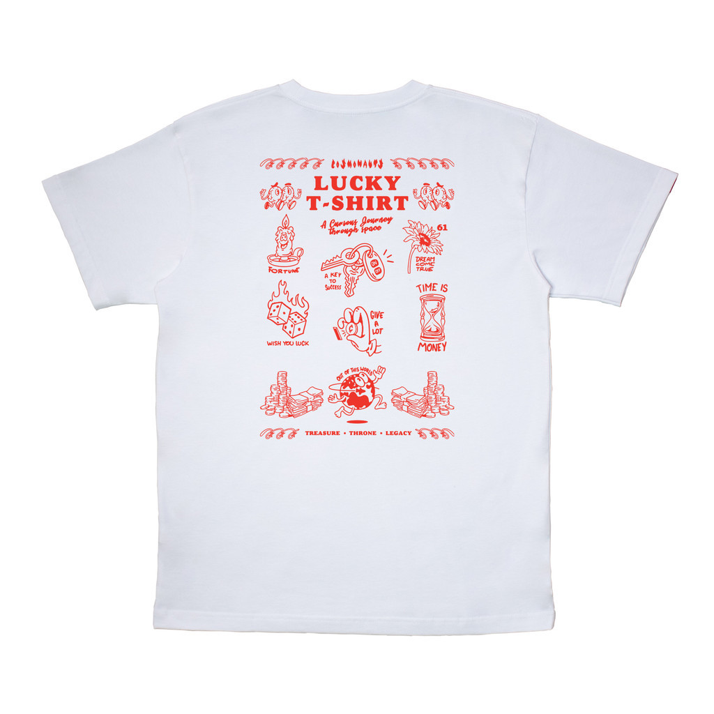 Cosmonauts - Lucky Tshirt kaos 16S