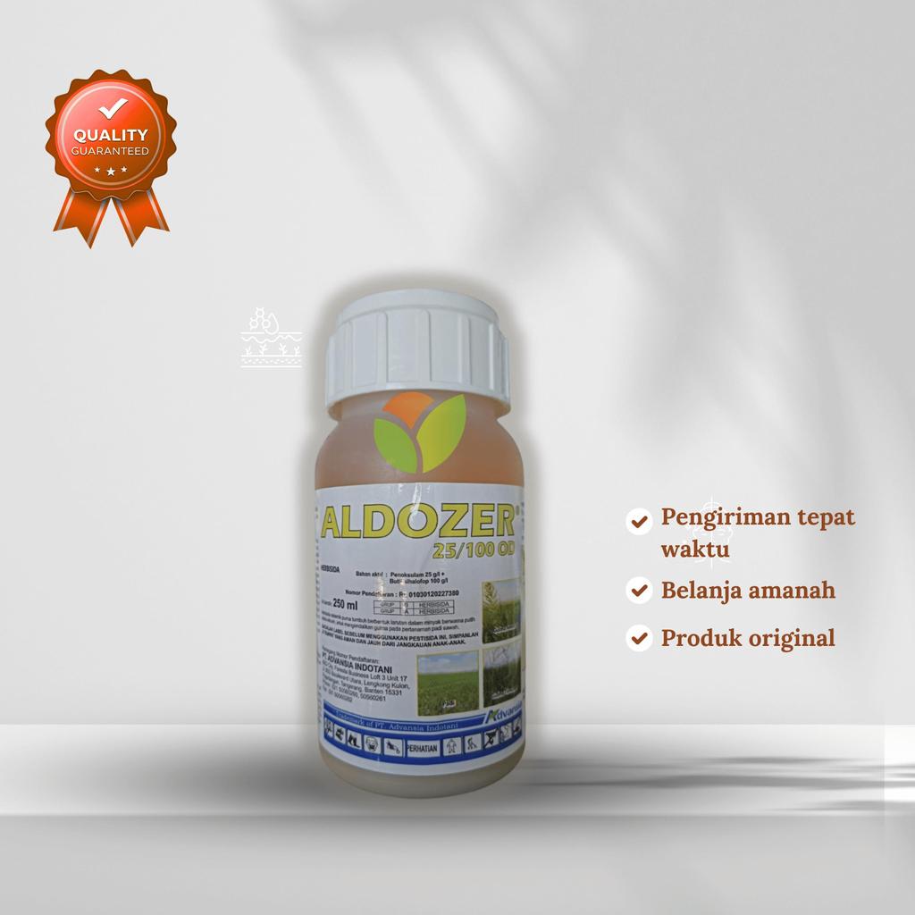 Herbisida selektif padi Aldozer 250 ml merupakan herbisida selektif khusus tanaman padi