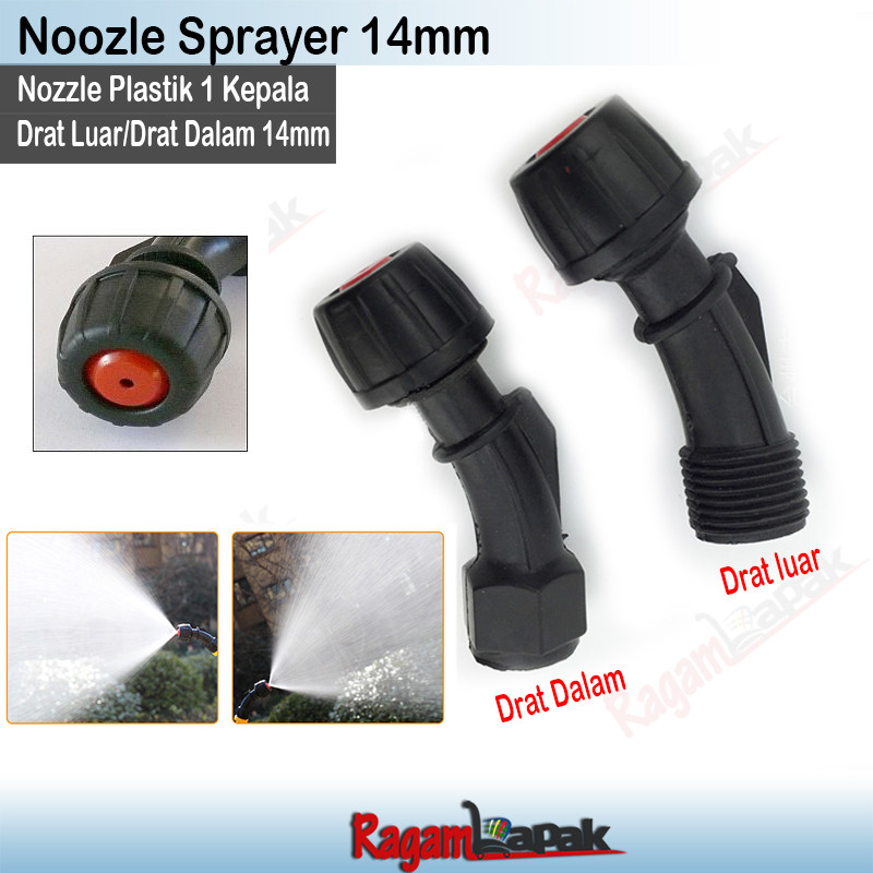Nozzle Knapsack 1 kepala  sprayer elektrik 1 Kepala