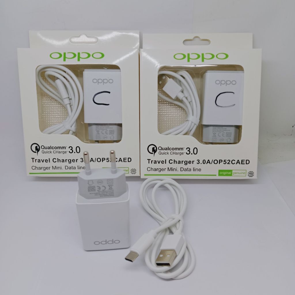 Charger Casan Oppo A74 A96 A78 Type C Ori