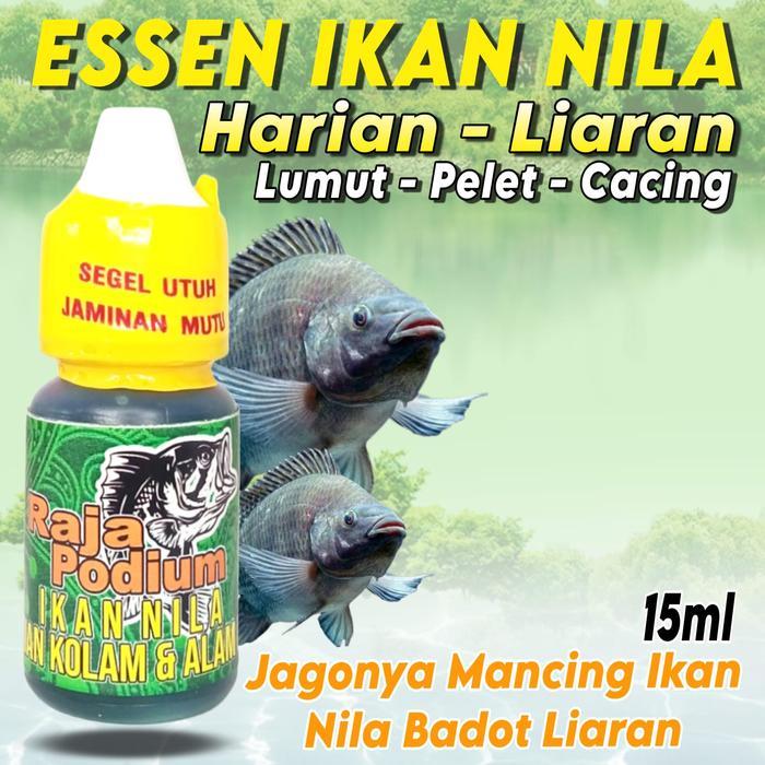 Essen spesialis khusus ikan nila kolam harian & alam liar