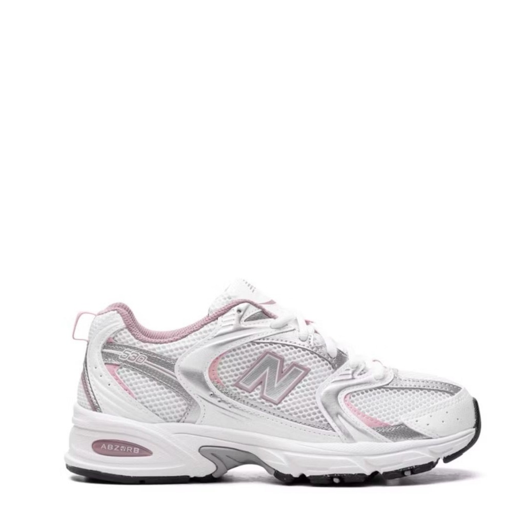 New Balance 530 White Silver Pink