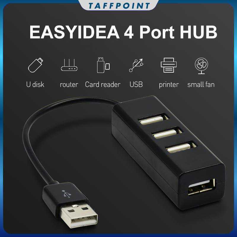 EASYIDEA Portable USB Hub - HB3004