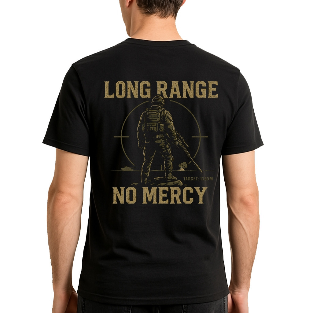 (COD) RSA Kaos Tactical Sniper Long Range - Baju Taktikal Pria Army Combed 24s - TNI Polisi Brimob
