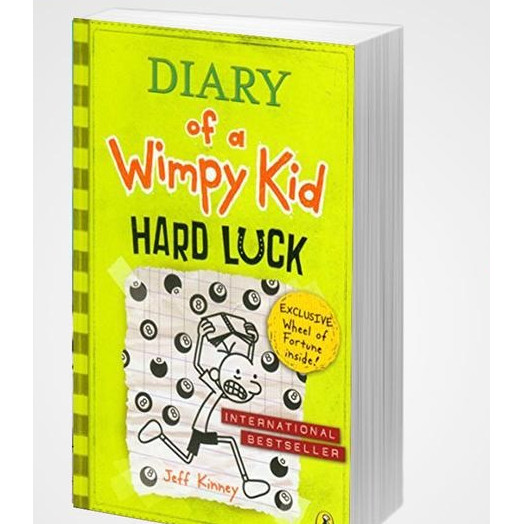 Diary Of A Wimpy Kid Collection 18 Books Set by Jeff Kinney - hard luck