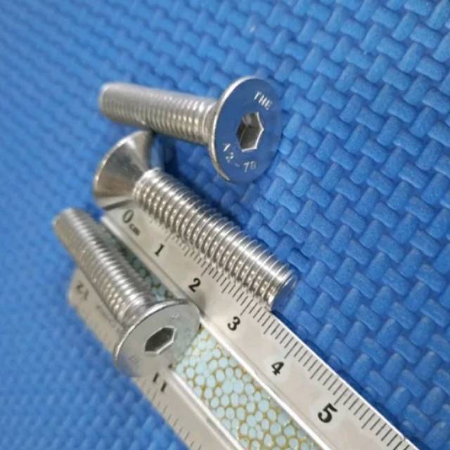 Baut L payung 8x35mm stainless