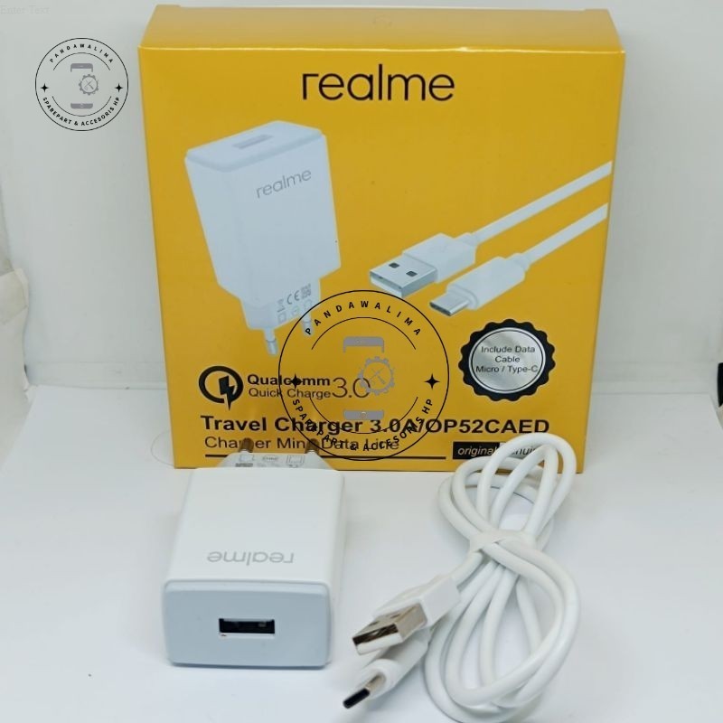 M.G OP52CAED CHARGER CASAN HP HANPONE REALME 7 REALME 7PRO REALME 8 ORI MICRO USB TRAVEL CHARGER CAS