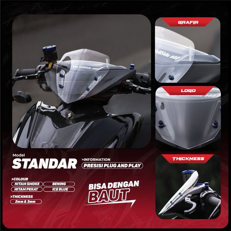 visor aerox - visor aerox bening - visor aerox old - visor aerox new - visor aerox standar bening