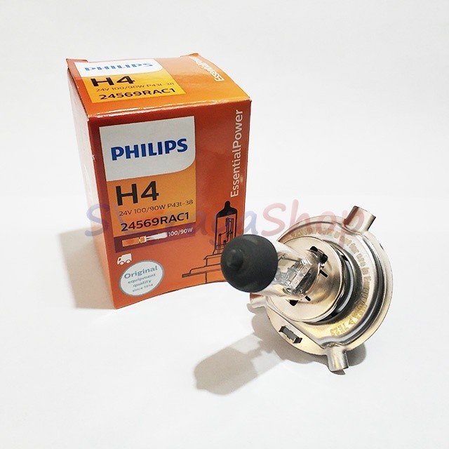 Lampu Halogen H4 24V 100/90W Philips