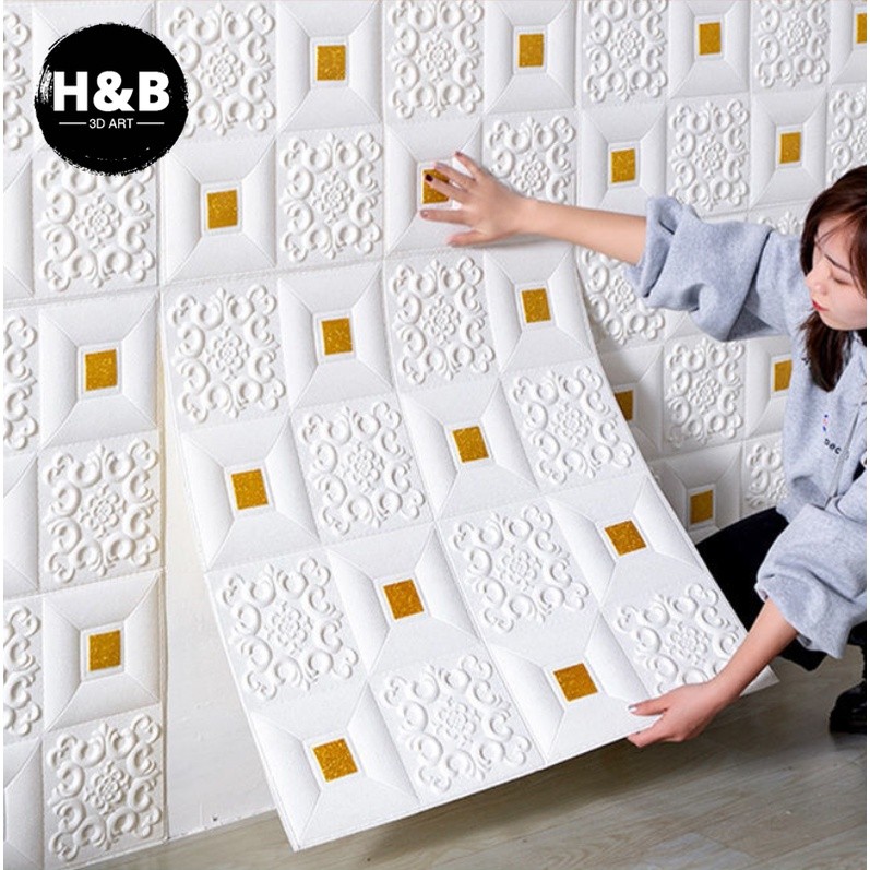 asikk_belanja - 3D Stiker Dinding/Walpaper dinding kamar/ List dinding/Wallpaper atap plafon