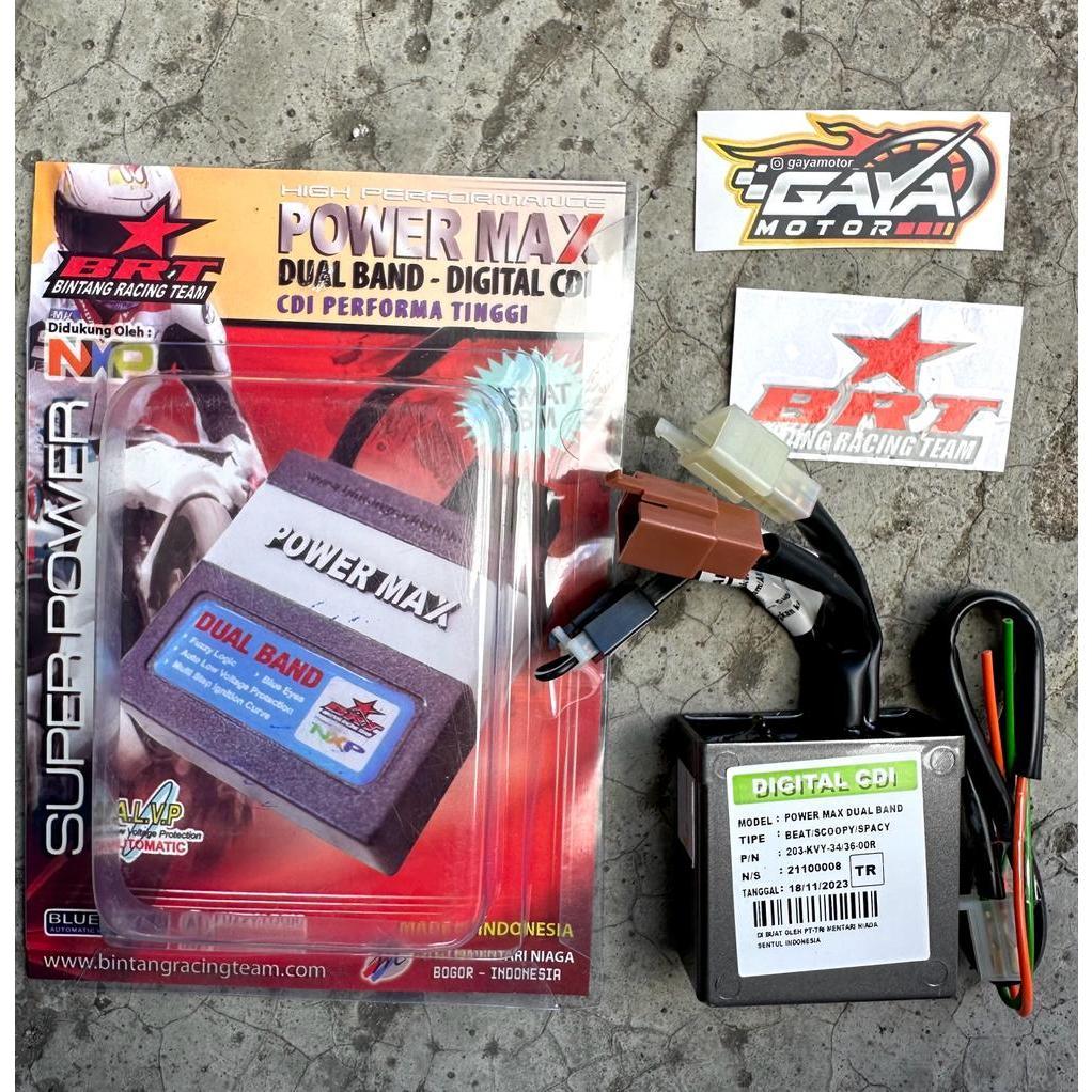 CDI BRT BEAT KARBU - SCOOPY SPACY KARBU - DUAL BAND POWER MAX