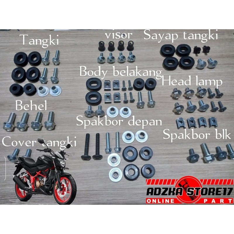 Baut body full honda cb150r v2/baut body full body honda cb150r v2