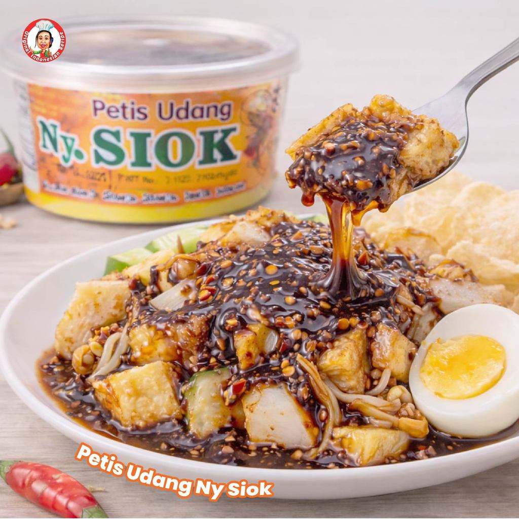 Petis Udang Ny Siok Asli Tradisional Khas Jawa Rasa Gurih Manis Pedas Kemasan Higienis Praktis