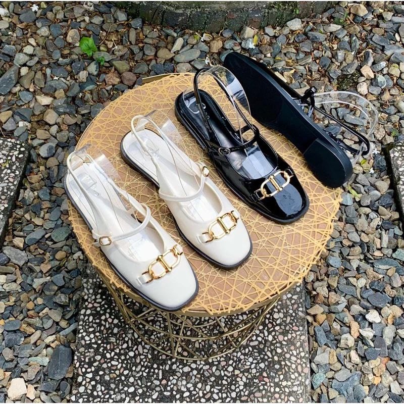 [6.6 DISKON 6ASPOL] - Sepatu Flat Shoes Pedro Wanita 9020-1 - 2cm - Sweet Stuff Official