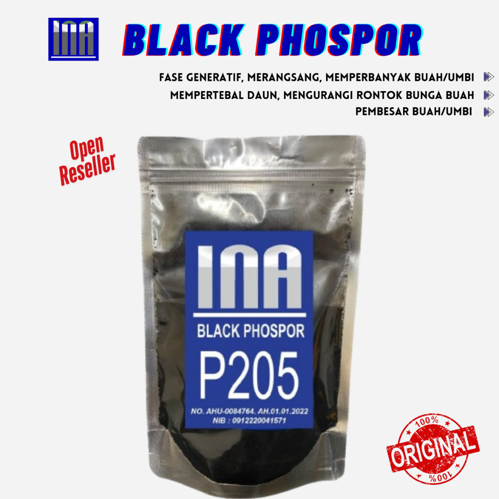 NEW PUPUK INA ASLI STOK  BARU - 250gram | GREEN NPK, PHOSPOR, KALIUM, CA, CU2O, HYDRO, Zn, XIMOXANIL