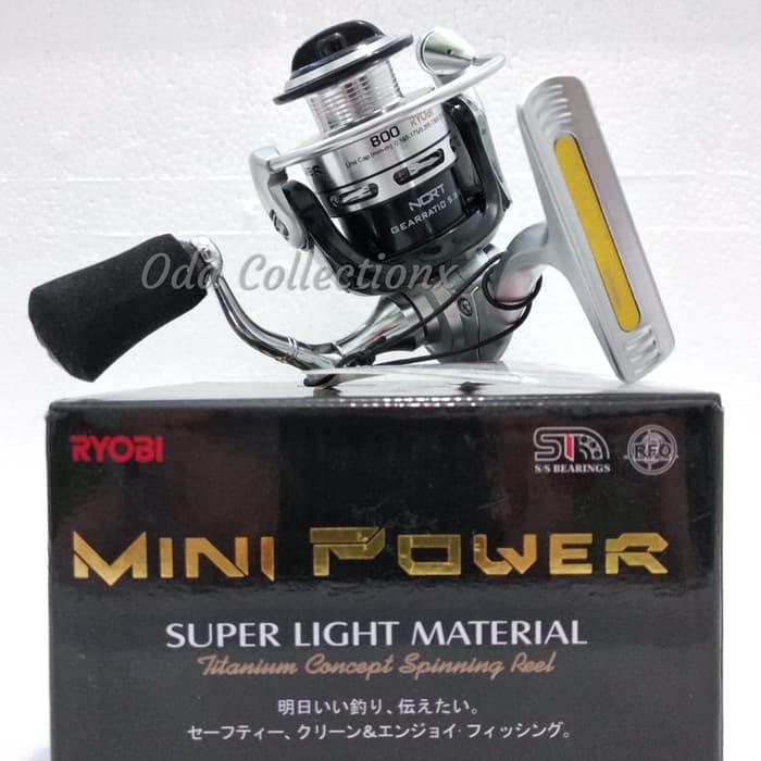 Reel Ryobi Mini Power 800 Power Handle 7 Drag 3Kg Ul Ultralight