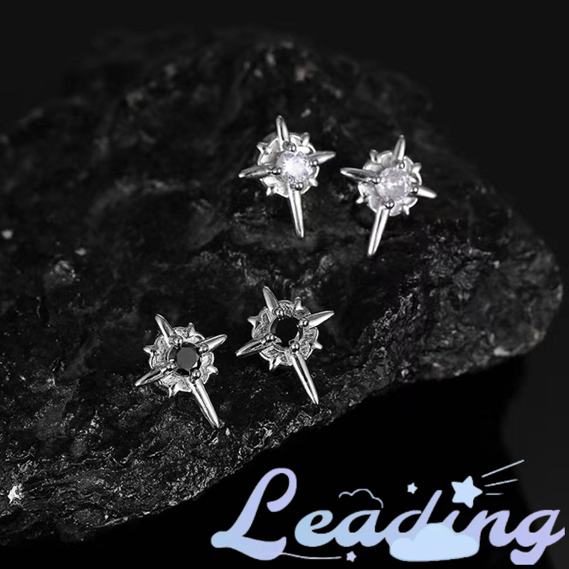 COD High-end Versatile North Star Niche Simple Earrings Cool Style Trendy-Ls