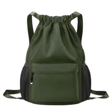 Promo HOOK.ID OFFICIAL - Tas Serut Pria Wanita Unisex Model Polos Hitam Original Tas Futsal  / Tas S