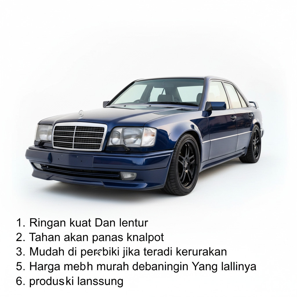 BodyKit MERCEDES BENZ W124 BOXER BUMPER BEMPER MERCI