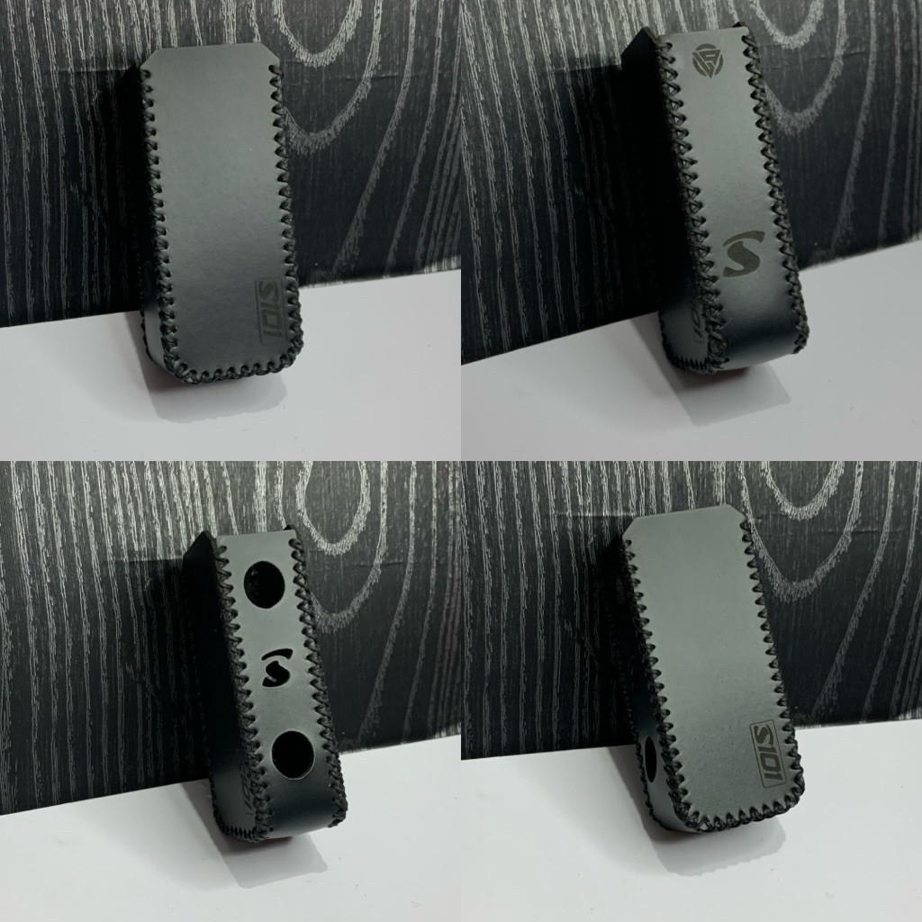 ZAHASHOP Leather Sleevee Kulit S101 Softcase San Sintetis Model Beasickk’Hitam (1)