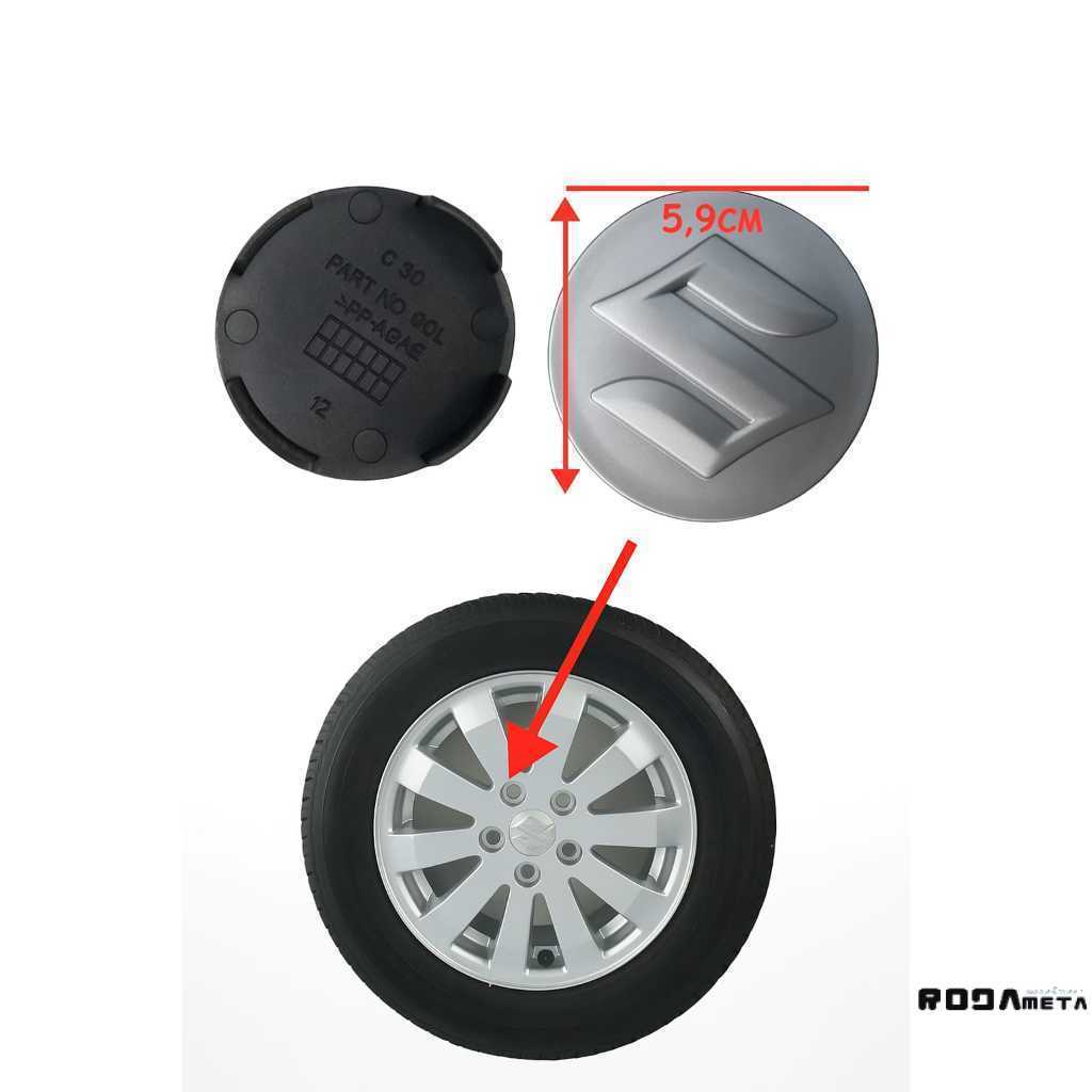 Dop roda tutup velg mobil Suzuki APV