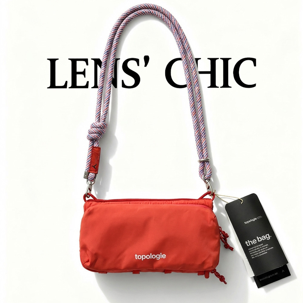 [Original Asli] LENS' CHIC TOPO Tas Selempang Gaya Jepang Tas Pria Kerja Kapasitas Besar, Tas Selemp