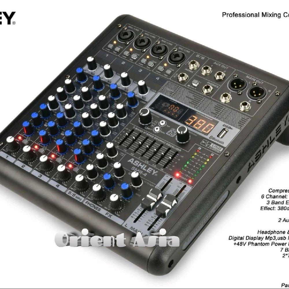 Mixer Ashley SMR4 Original Produk LED Monitor PC / MIXER ASHLEY SMR4 MONITOR LED PC
