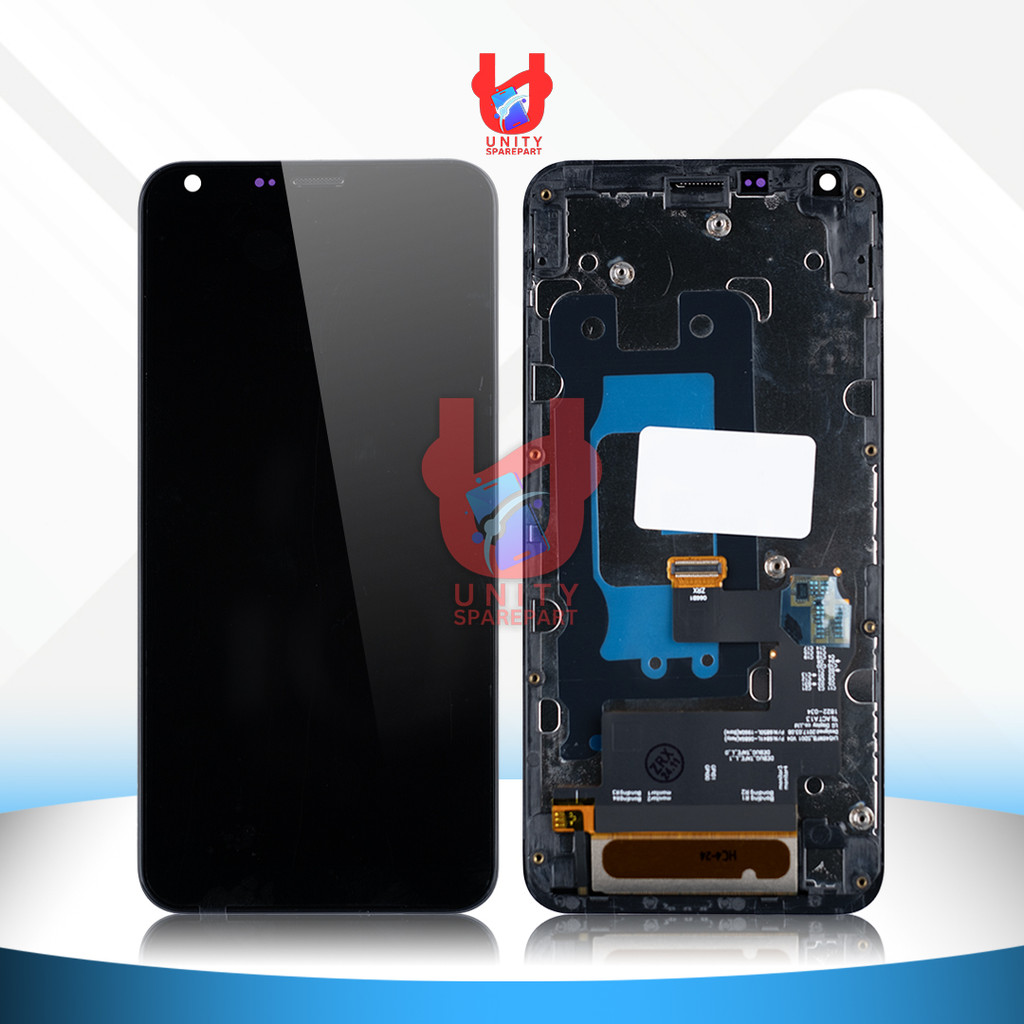 LCD TOUCHSCREEN LG Q6 FRAME COMPLETE ORIGINAL