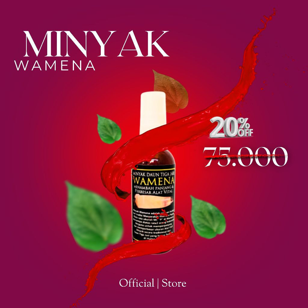 BY khairulproject - Minyak balur Wamena Untuk Kesehatan Pria, Original Papua, Vitalitas Pria, Daya T