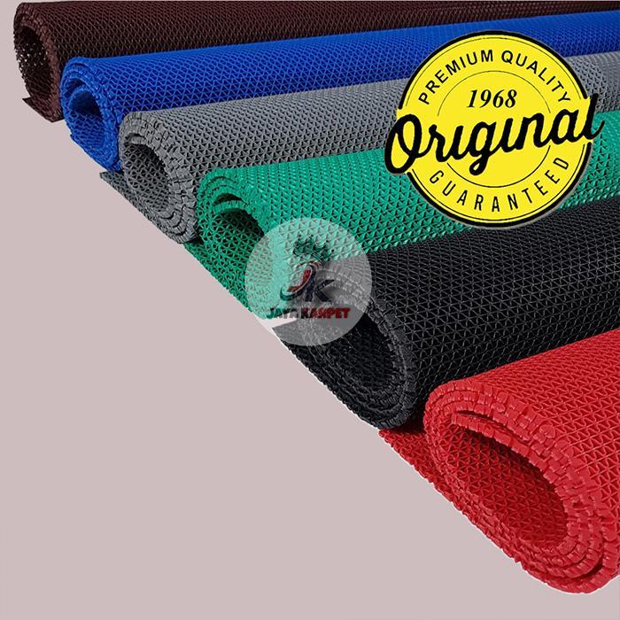 FINVIBE Karpet Alas Kandang Kucing / Alas Kandang Anjing Uk. 45 x 75 cm-Jaring - Hitam, 45 x 75