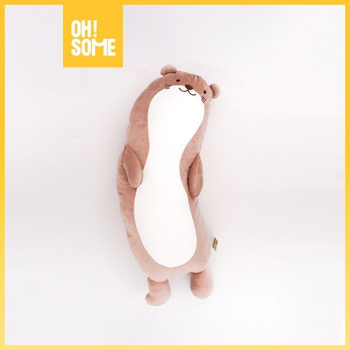 OHSOME - Otter Doll Mainan Boneka Binatang Hewan Berang Berang Bahan Halus Lembut Kuat 80CM