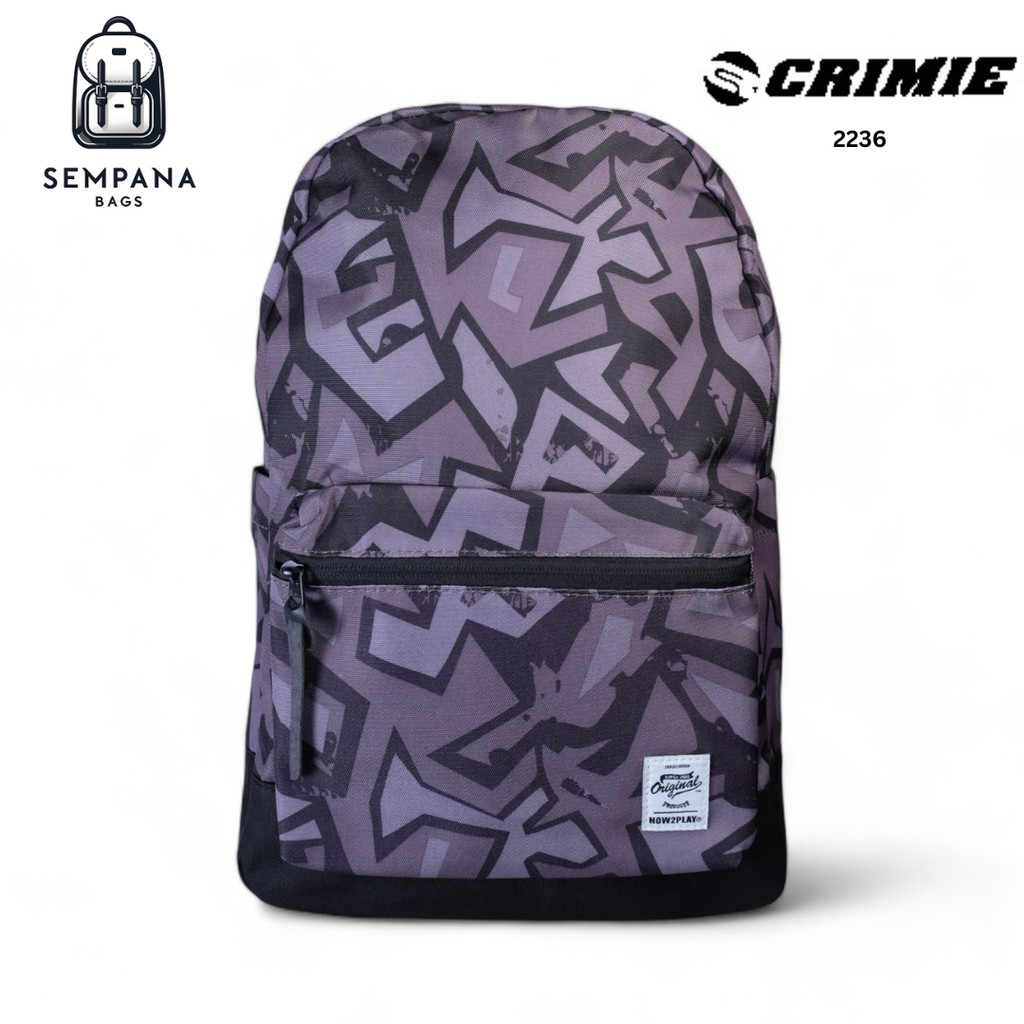 CRIMIE 2236 Tas Ransel / Backpack / Tas Sekolah / Tas Kuliah
