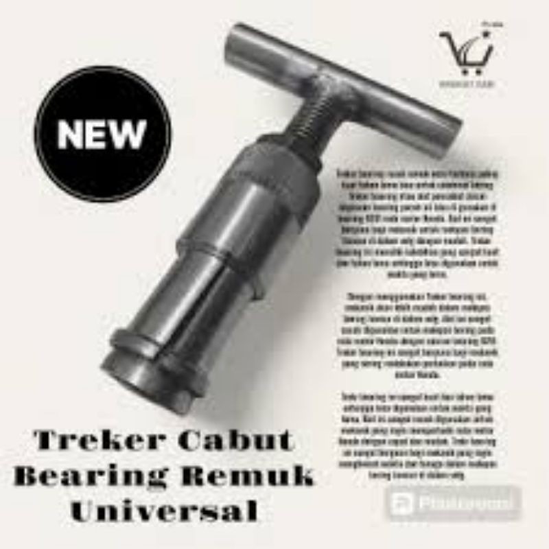 Treker bearing pecah / Treker laher pecah RUSAK / Treker klaker pecah