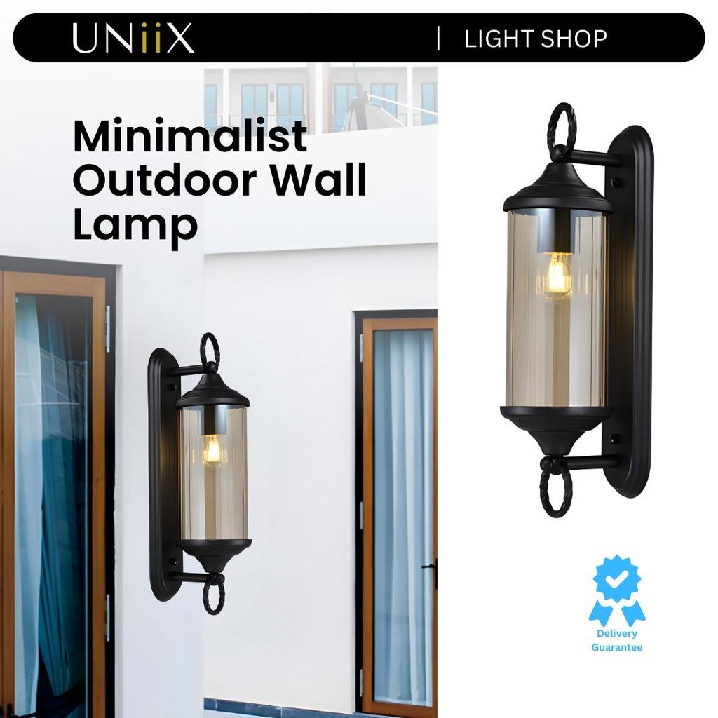 UNiiX - LD7304 | Lampu Hias Dinding Outdoor Model Minimalis Untuk Teras dan Dinding Halaman Rumah La