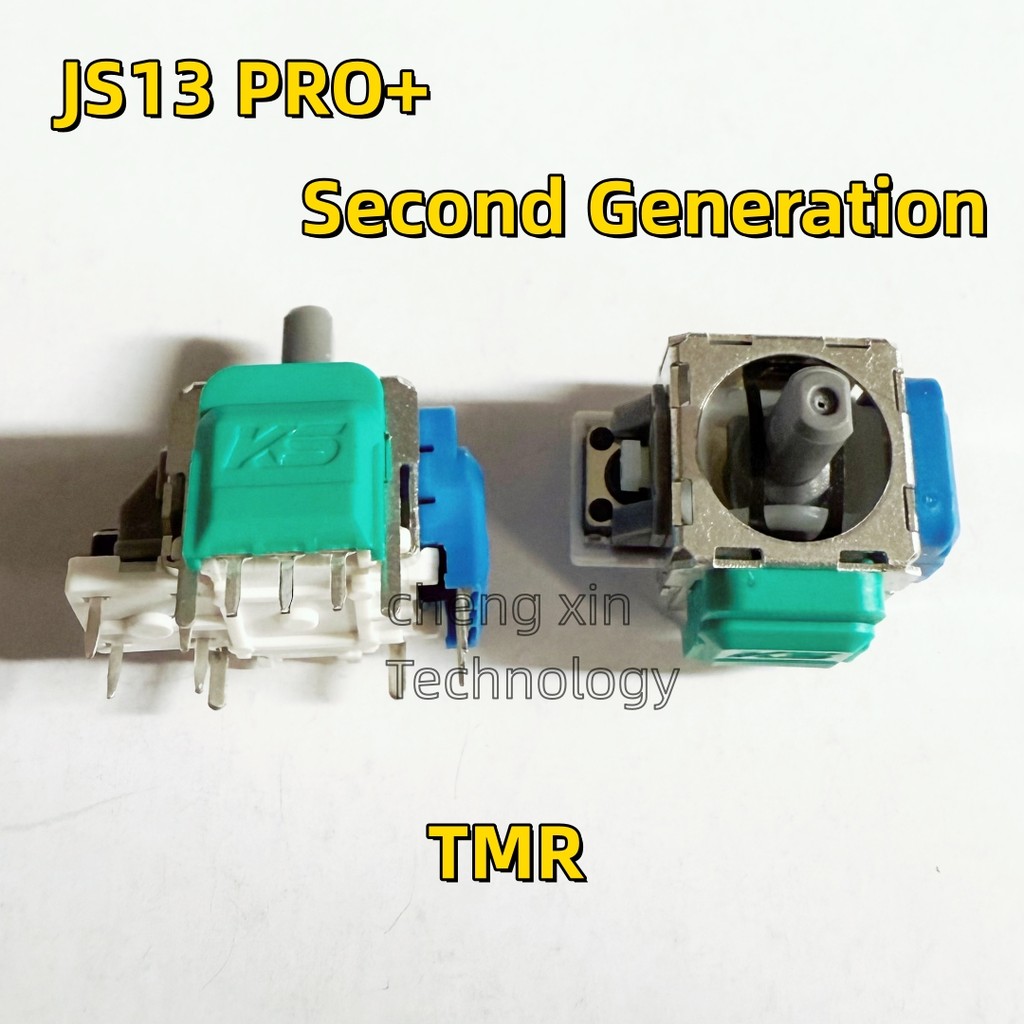 10pcs K-SILVER PS4 JS13 PRO+ Second Generation TMR PS5 Edge Electromagnetic Joystick for XBOX Game C